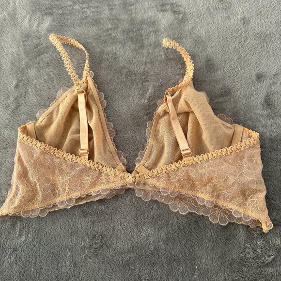 Intimately Free People Lucia Underwire Bra Women's 34D Lace - Picture 3 of 4